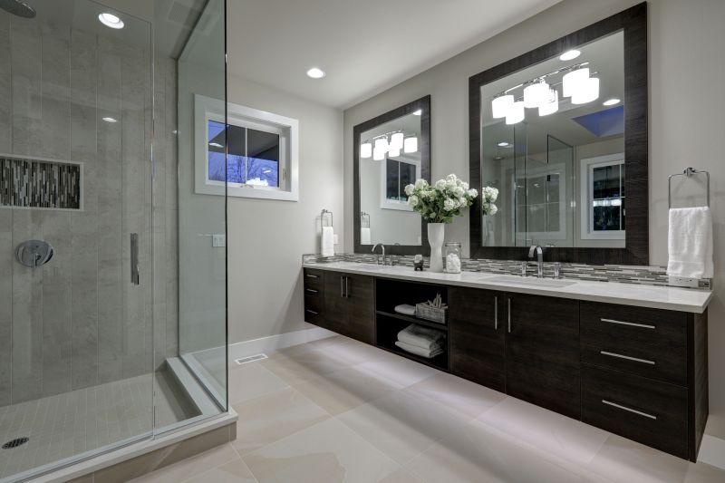 Bathroom with Stylish Storage