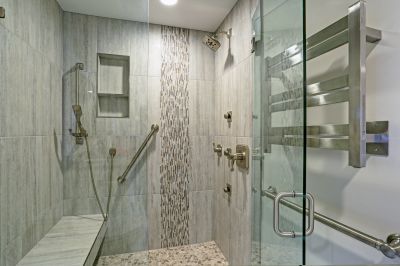 Tiled Shower with Niche